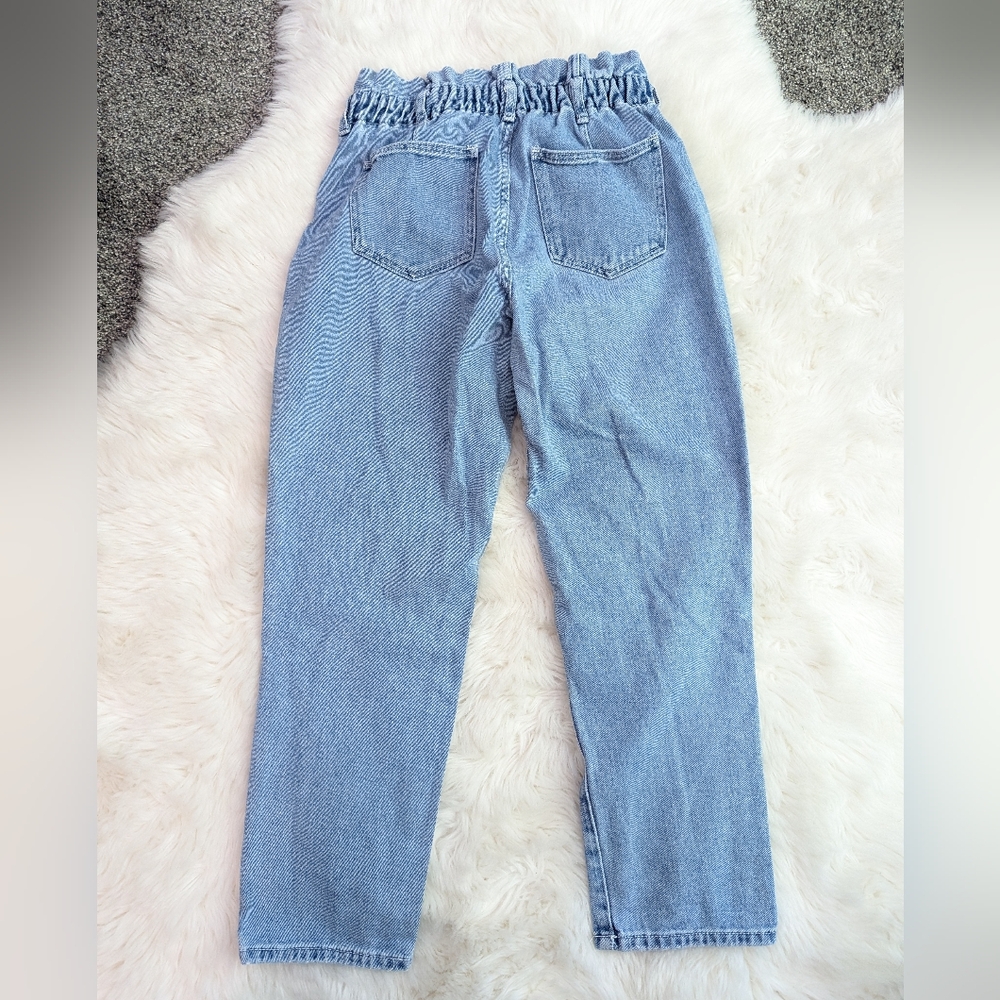 PacSun Mom Jean - 100% Cotton - Light Wash - High Waist - Relaxed Fit - Size 29 - Picture 4 of 7